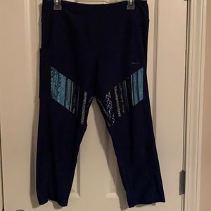 X GOTTEX SPANDEX FITNESS PANTS CROPPED